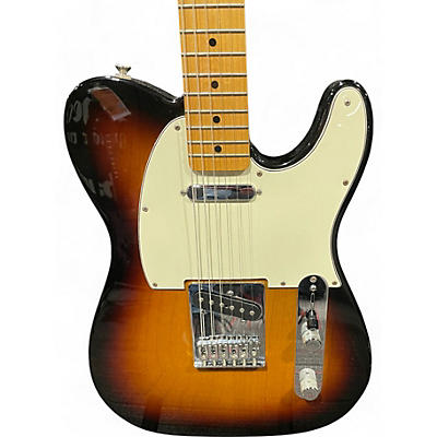 Used Fender Player Telecaster Brown Sunburst Solid Body Electric Guitar