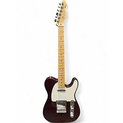 Used Fender Player Telecaster Burgundy Solid Body Electric Guitar