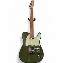 Used Fender Player Telecaster CME Exclusive Olive with Mint pickgaurd Solid Body Electric Guitar