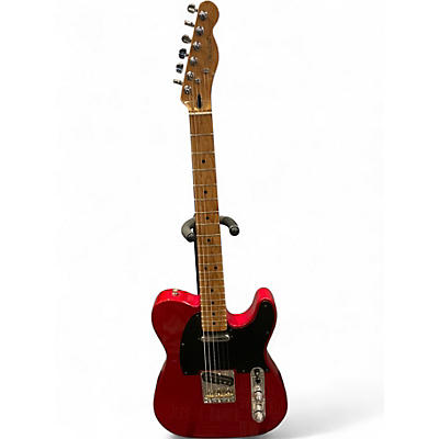 Used Fender Player Telecaster Candy Apple Red Solid Body Electric Guitar