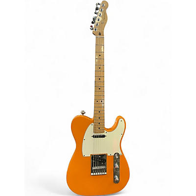 Used Fender Player Telecaster Capri Orange Solid Body Electric Guitar