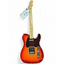 Used Fender Player Telecaster Cherry Sunburst Solid Body Electric Guitar Cherry Sunburst