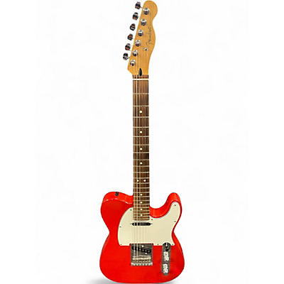Used Fender Player Telecaster Fiesta Red Solid Body Electric Guitar