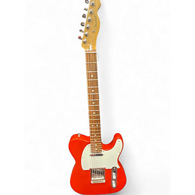 Used Fender Player Telecaster Fiesta Red Solid Body Electric Guitar