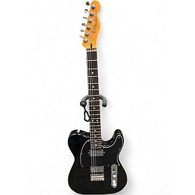 Used Fender Player Telecaster HH Black Solid Body Electric Guitar