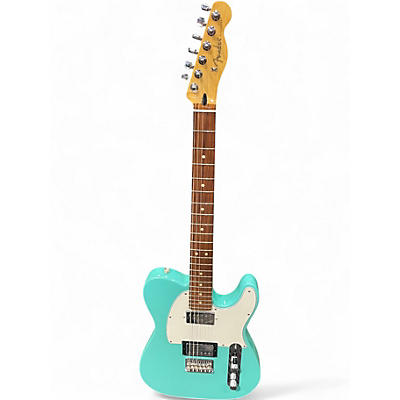 Used Fender Player Telecaster HH Seafoam Green Solid Body Electric Guitar