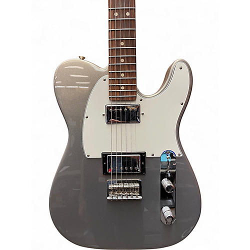 Used Fender Player Telecaster HH Silver Solid Body Electric Guitar Silver