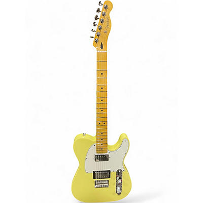 Used Fender Player Telecaster HH Yellow Solid Body Electric Guitar