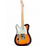 Used Fender Player Telecaster LH Sunburst Electric Guitar Sunburst