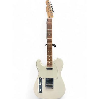 Fender Used Fender Player Telecaster LH White Solid Body Electric Guitar