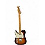Used Fender Player Telecaster Left Handed 3 Color Sunburst Solid Body Electric Guitar 3 Color Sunburst