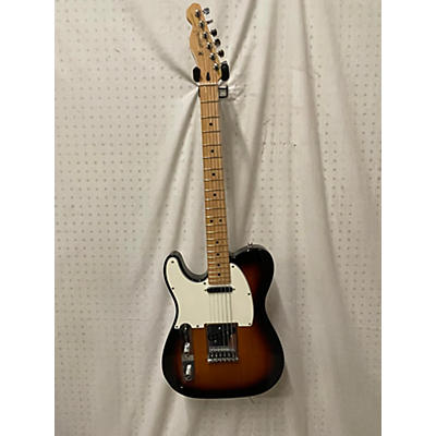 Fender Used Fender Player Telecaster Left Handed 3 Tone Sunburst Solid Body Electric Guitar