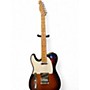 Used Fender Player Telecaster Left Handed 3 Tone Sunburst Solid Body Electric Guitar 3 Tone Sunburst