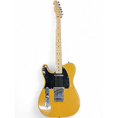 Used Fender Player Telecaster Left Handed Butterscotch Blonde Solid Body Electric Guitar