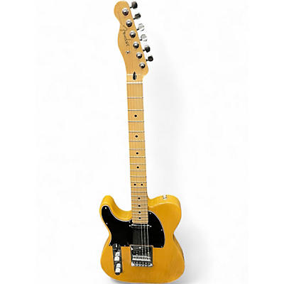 Used Fender Player Telecaster Lefty  Butterscotch Solid Body Electric Guitar