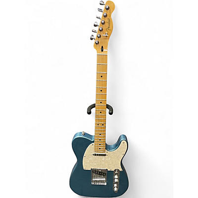 Used Fender Player Telecaster Metallic Aqua Marine Solid Body Electric Guitar