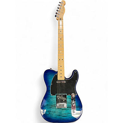 Used Fender Player Telecaster Plus Top Blue Burst Solid Body Electric Guitar