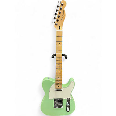 Used Fender Player Telecaster Seafoam Green Solid Body Electric Guitar