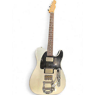 Used Fender Player Telecaster Silver Solid Body Electric Guitar