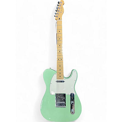 Used Fender Player Telecaster Surf Green Solid Body Electric Guitar