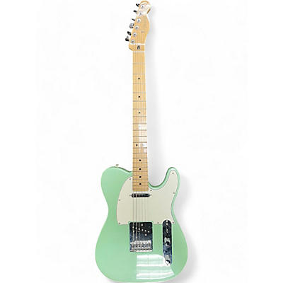 Used Fender Player Telecaster Surf Green Solid Body Electric Guitar