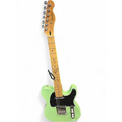 Used Fender Player Telecaster Surf Green Solid Body Electric Guitar