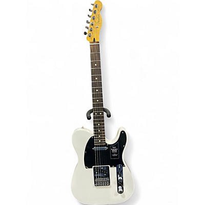 Used Fender Player Telecaster WHITE Solid Body Electric Guitar