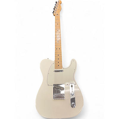 Used Fender Player Telecaster White Solid Body Electric Guitar