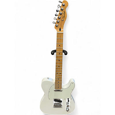 Used Fender Player Telecaster White Solid Body Electric Guitar