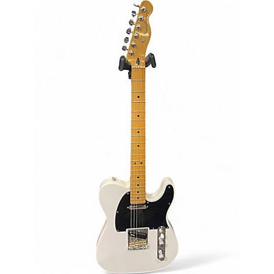 Used Fender Player Telecaster White Solid Body Electric Guitar