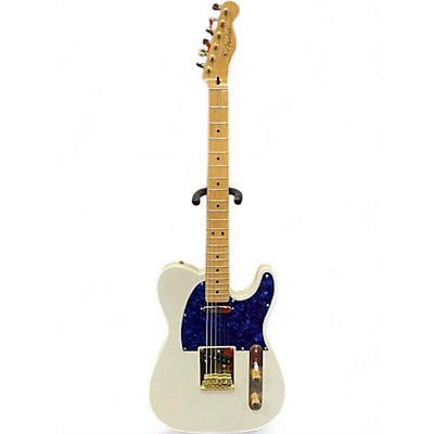 Used Fender Player Telecaster White Solid Body Electric Guitar