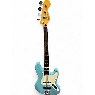 Used Fender Player ii Jazz Bass Blue Electric Bass Guitar