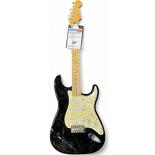 Fender Used Fender Powerhouse Stratocaster Black And White Solid Body Electric Guitar Black and White