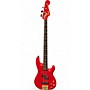 Used Fender Precision Bass Lyte Red Electric Bass Guitar Red