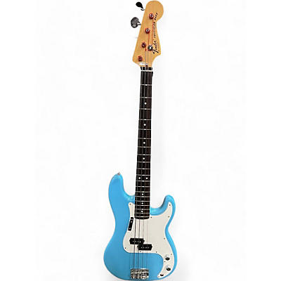 Fender Used Fender Precision Bass Maui Blue Electric Bass Guitar