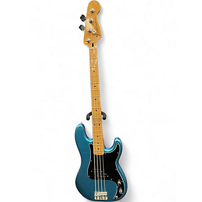 Used Fender Precision Bass Ocean Blue Burst Electric Bass Guitar