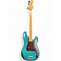 Used Fender Precision Bass Player II  Ocean Turquoise Electric Bass Guitar Ocean Turquoise