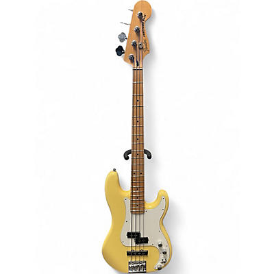 Used Fender Precision Bass Special Active Aged White Electric Bass Guitar