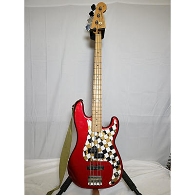 Fender Used Fender Precision Bass Special Active Candy Apple Red Electric Bass Guitar