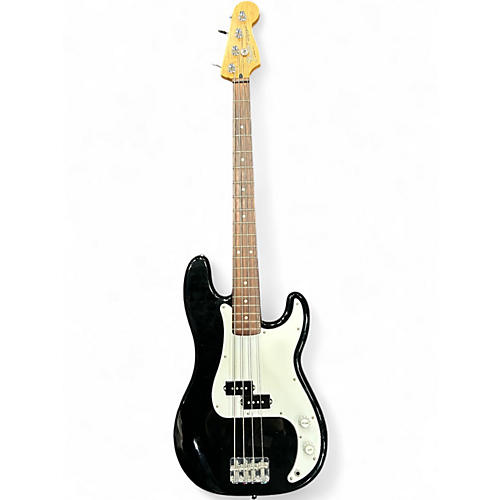 Used Fender Precision bass Black Electric Bass Guitar Black