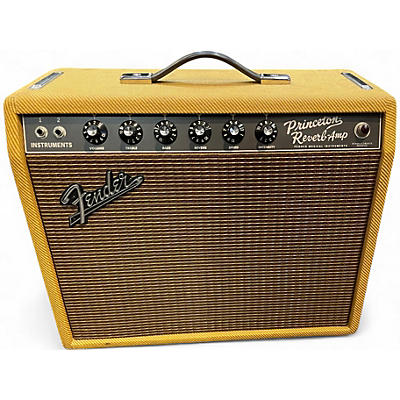 Used Fender Princeton 65 1x12 15W Tube Guitar Combo Amp