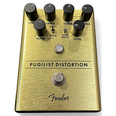 Used Fender Pugilist Distortion Effect Pedal