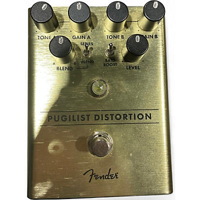 Used Fender Pugilist Distortion Effect Pedal