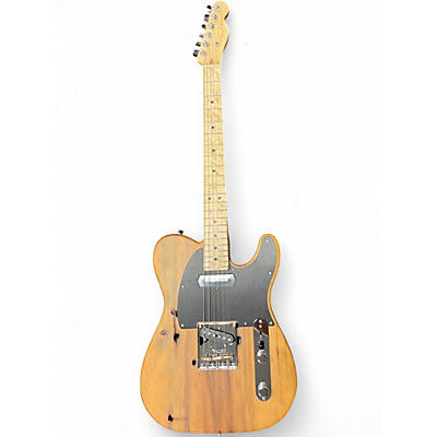 Used Fender  RECLAIMED OLD GLOBE COOKED PINE Natural Solid Body Electric Guitar