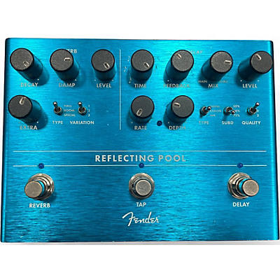 Used Fender REFLECTING POOL Effect Pedal
