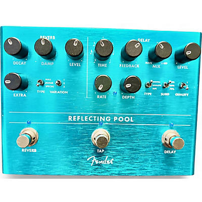 Fender Used Fender REFLECTION POOL DELAY+REVERB Effect Pedal