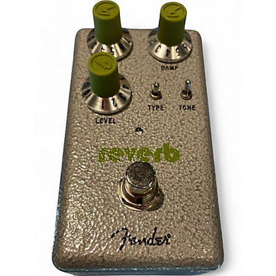 Used Fender REVERB Effect Pedal