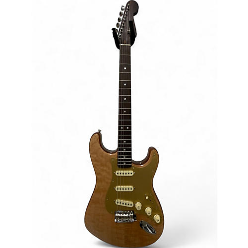 Used Fender Rarities Quilted top maple neck Natural Solid Body Electric Guitar Natural