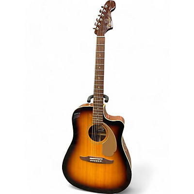 Fender Used Fender Redondo 2 Color Sunburst Acoustic Electric Guitar