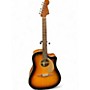 Used Fender Redondo 2 Tone Sunburst Acoustic Electric Guitar 2 Tone Sunburst